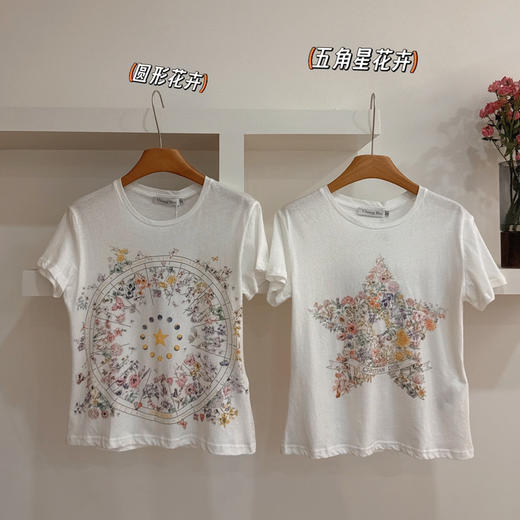 𝐃家新款Astral Flowers系列短袖T恤080202 商品图3