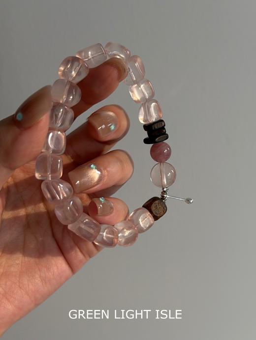 【樱落】专治情绪内耗 莫桑粉晶/沉香 商品图2