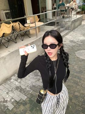 Read Nameless/黑色瘦瘦拉链上衣 2025/8/4