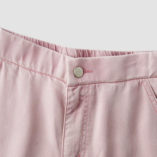 [商场同款]森马牛仔裤女户外工装裤拽姐炸街2025新款夏阔腿裤高街 商品图3