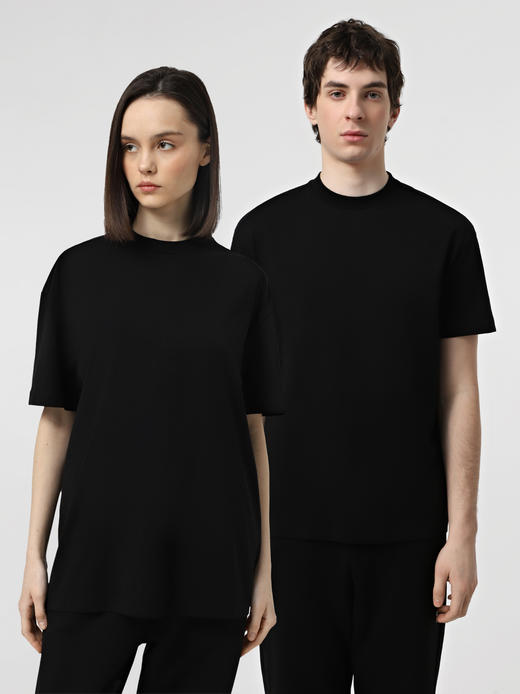 E.@.7 25新品 情侣款刺绣圆领短袖T恤  TX580 商品图3