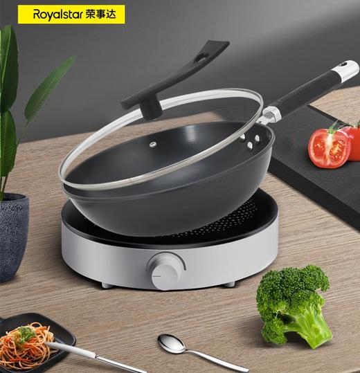 荣事达 珍味不锈炒锅（32cm）RG-3218SN(O) 商品图0