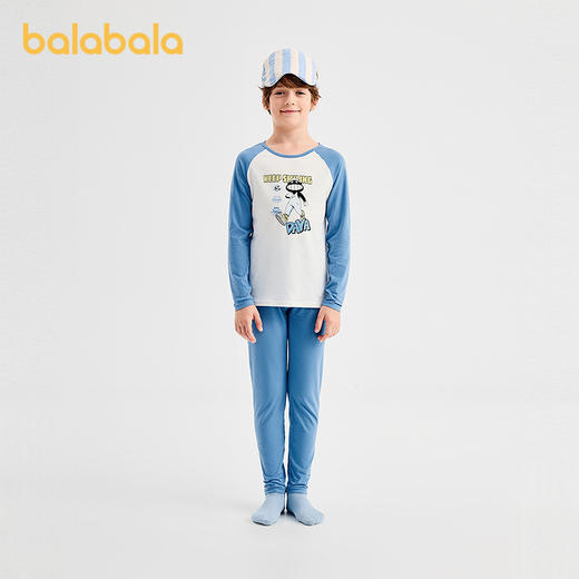 【设计师SICO商场同款】巴拉巴拉男童秋衣秋裤套装儿童保暖内衣秋 商品图2