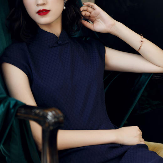 夏季新款复古棉麻日常改良旗袍 OYP90095 商品图3