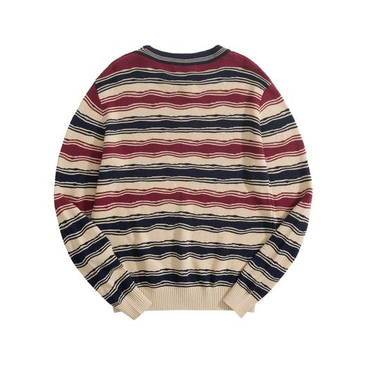 中性款条纹针织毛衣005 商品图1