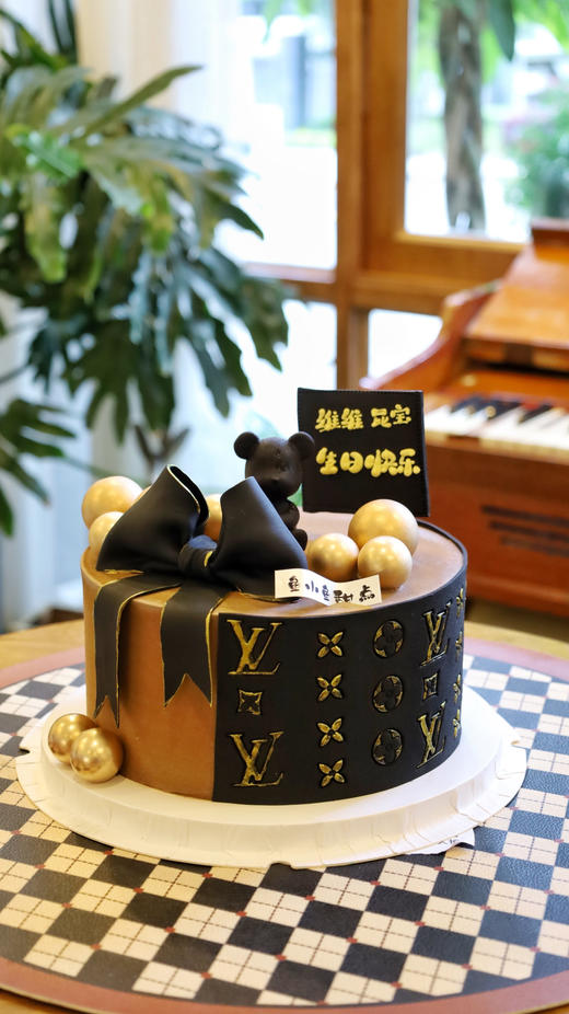 棕色LV蝴蝶结小熊 商品图1