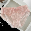 【惊爆价！抢3条！】甜美风纯欲蕾丝边女士内裤，纯棉裆抑菌 +缎面性感设计蕾丝边，舒适又撩人 商品缩略图6