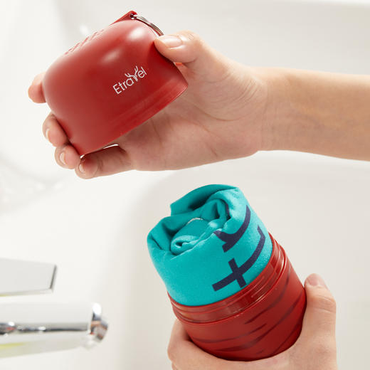 易旅（ETRAVEL）旅行运动毛巾盒套装MJH01 商品图1