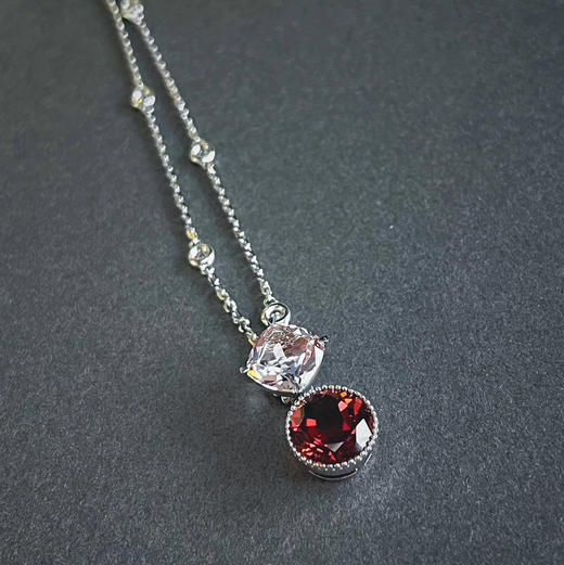 CHIC系列 BY EVITA系列 18K镶碧玺和摩根石 坠子（不含项链） 商品图2