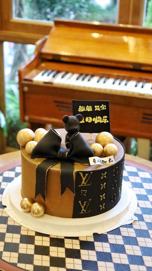 棕色LV蝴蝶结小熊 商品图2