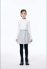 【春上新】【秋季新品】8楼 琳麦罗 LYNN&MILO 灰色粗纺珠片绣小香风半裙 商品缩略图1