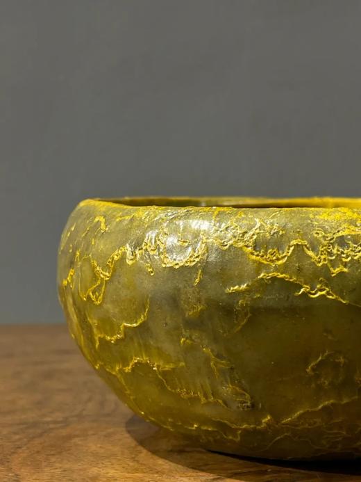 青黄玉雕僧人手持佛钵，顺丰包邮 商品图8