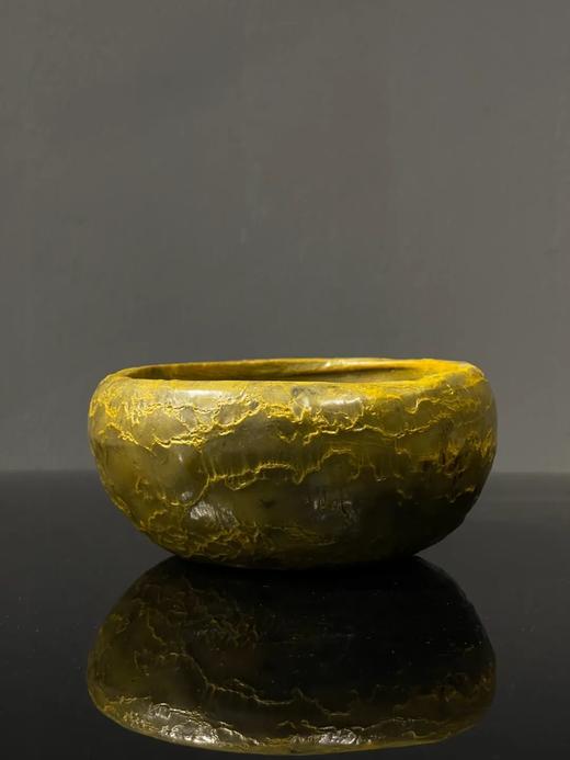 青黄玉雕僧人手持佛钵，顺丰包邮 商品图12