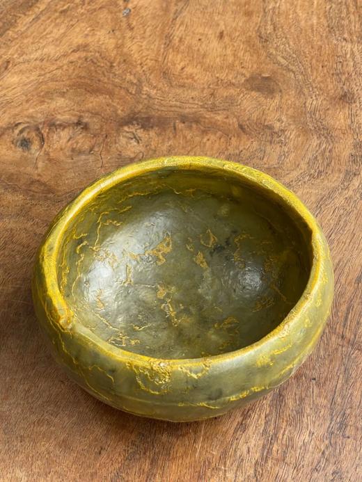 青黄玉雕僧人手持佛钵，顺丰包邮 商品图10