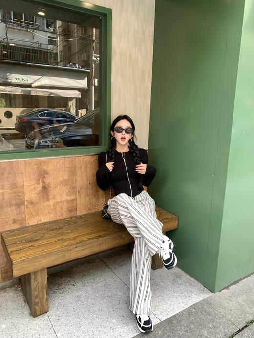 Read Nameless/黑色瘦瘦拉链上衣 2025/8/4 商品图7