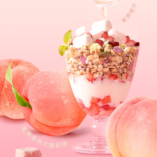 【麦麦SY】酸奶桃桃奇亚籽水果麦片105克 商品图3