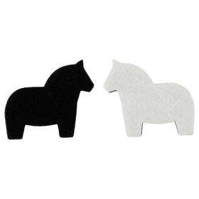 IKEA HÄSTHAGE 海斯豪格 海绵擦 黑色/白色