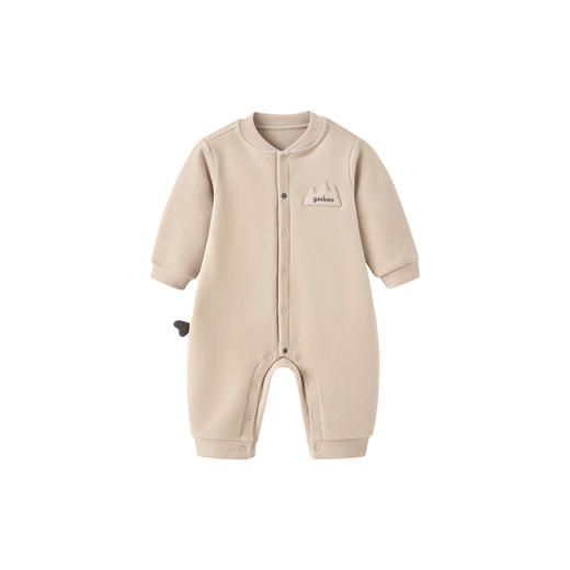 英氏婴儿衣服秋冬款外穿秋季内服冬季内搭保暖轻薄新生儿连身衣 商品图4