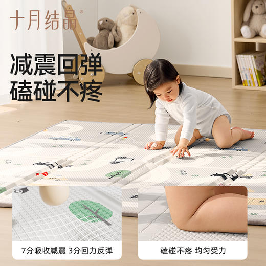 【买就送拉拉裤】宝宝爬行垫可折叠加厚XPE婴儿童爬爬垫夏客厅家用游戏垫 商品图3