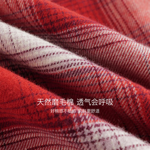 马克珍妮男童复古格纹纯棉百搭衬衫2025年秋装新款551700 商品图4