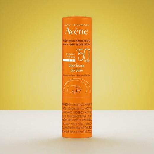 雅漾防晒唇膏SPF50+ 3g防唇裂滋润保湿 商品图3