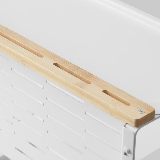 IKEA 厨房台面收纳件 竹/白色 40x21 厘米 商品图2