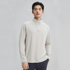 圣得西长袖T恤男2025秋季新款立领半开休闲通勤潮流运动男士上衣 商品缩略图13