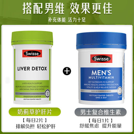 【包邮包税】斯维诗 Swisse奶蓟草护肝片200片【品牌直供】 商品图3