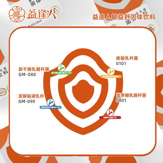 益逢人敏益舒益生菌固体饮料 商品图4