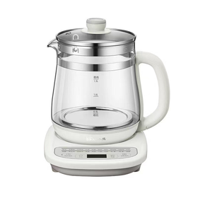 小熊（Bear）养生壶1.5L大容量煮茶壶办公家用恒温保温一体炖煮壶花茶壶煮茶器保温烧水壶YSH-C15W1 【20种菜单】12H保温 1.5L