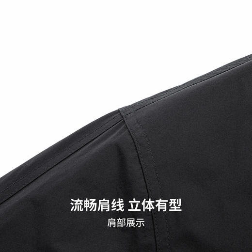 圣得西男士工装棒球领夹克2025年秋季新款时尚百搭几何拼接外套 商品图8