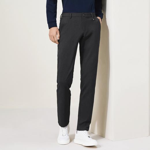 【抗皱易打理】柒牌休闲裤男士中腰直筒裤子秋季新款商务修身长裤129H73010 商品图1