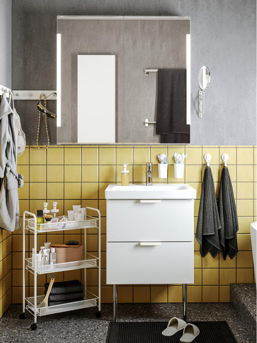 IKEA 吸盘牙刷架 白色 商品图7