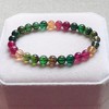 6.8mm单圈彩虹碧玺手串 商品缩略图0