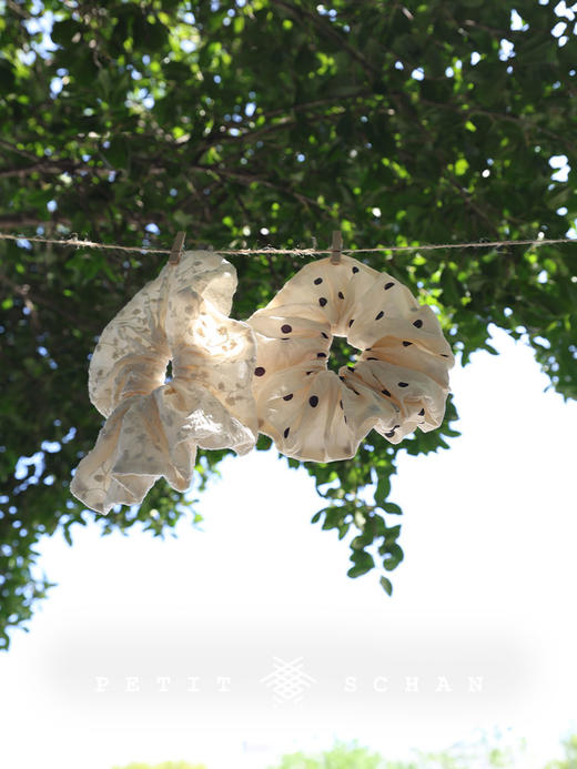 1500积分兑换 PETIT SCHAN小闪 自然而然 一千零一夜系列法式弹力发圈 商品图5