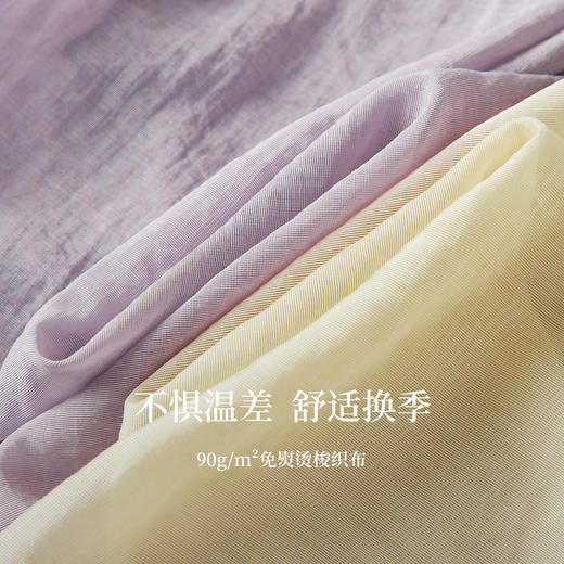 【08/06新品】熙世界淡人穿搭法式圆领衬衫女夏秋薄款长袖圆领防晒上衣2025新款 商品图3