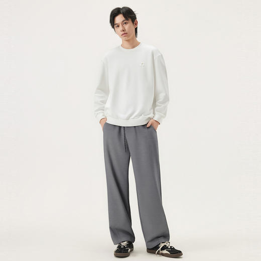 gxg.jeans男装   多色胸口趣味图案休闲基础圆领卫衣男 25秋热卖 商品图3