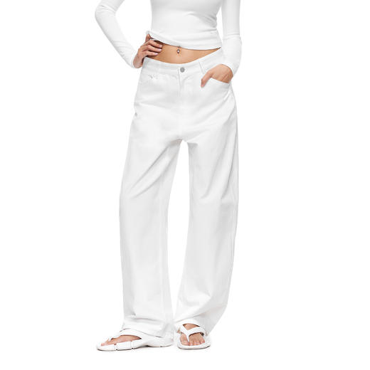 FDR官方店 肌理格纹柔软耐磨工装弯刀裤男女宽松休闲裤运动长裤子 商品图1