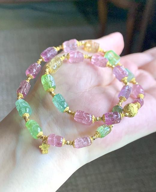 多圈貔貅碧玺手串 商品图1