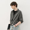 714street日系休闲水洗做旧长袖衬衫男2025春季新款宽松落肩外套 商品缩略图0