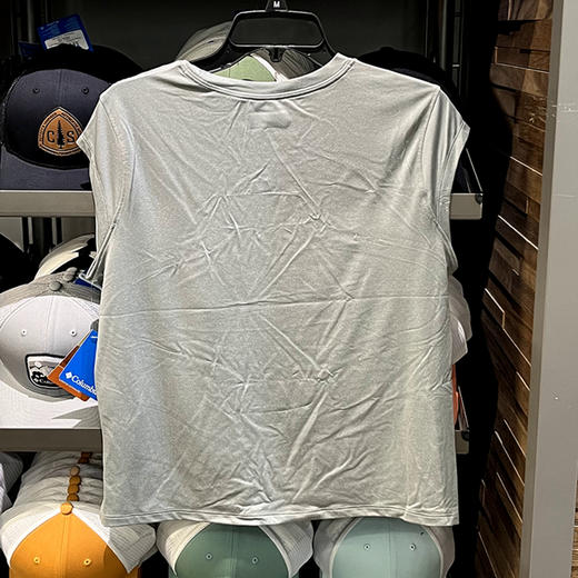 Columbia/哥伦比亚 50UPF 女士夏季吸湿排汗防晒运动休闲短袖T恤 商品图1