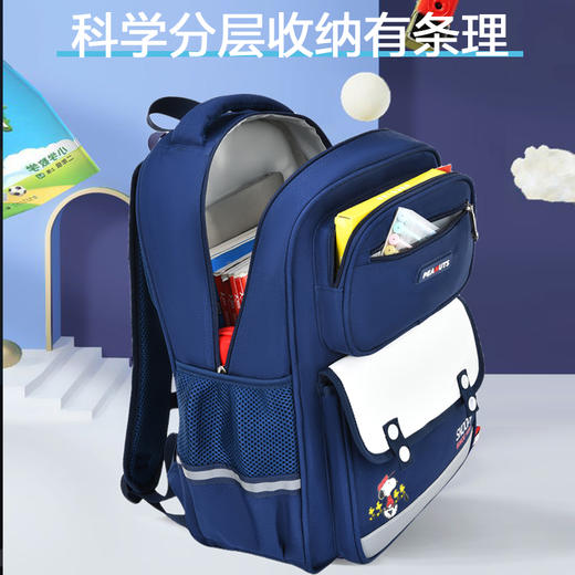 史努比儿童书包小学生男童三到六年级大容量护脊减负女孩双肩包 商品图3