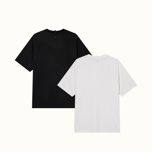 NPC潮牌前胸不对称口袋【华夫格】圆领短袖T恤休闲男NP55TE58 商品图1