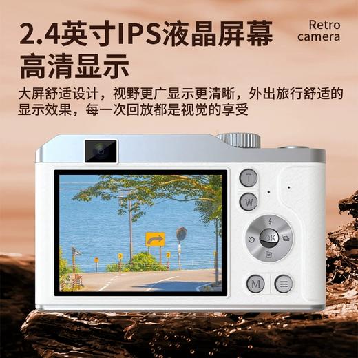 “蜡笔小新正版授权”梌野生 蜡笔小新联名版CCD相机 前后双摄 美不止一面（含读卡器套装） 商品图7