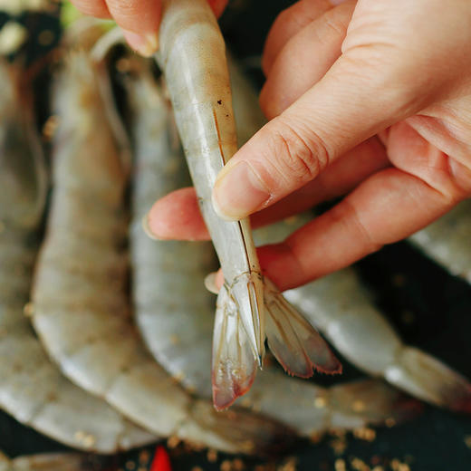 厄瓜多尔白虾 海捕大虾，每箱净重约3.4斤，鲜甜Q弹肉质紧致，富含蛋白质和氨基酸，健康减脂优质食材～ 商品图3