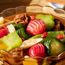 比黄瓜脆比冬瓜甜，一泡清爽开胃！