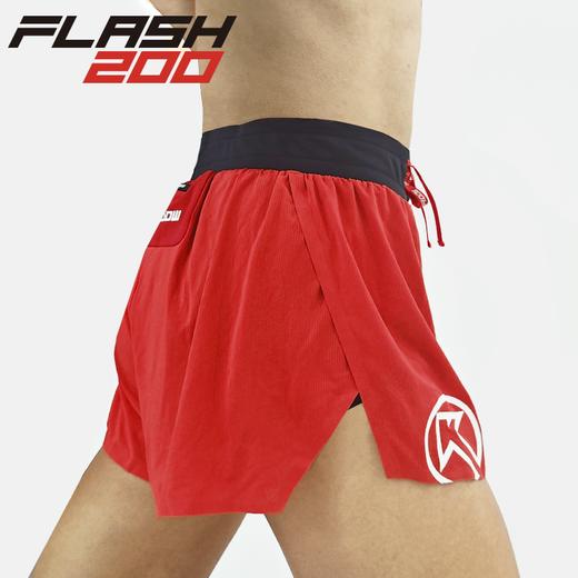 BigK 大K FLASH200 自带内衬可分叉运动三分短裤 马拉松 路跑训练 户外轻运动 商品图2