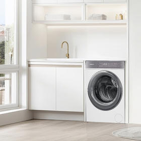 卡萨帝（Casarte）滚筒洗衣机全自动白色精华洗快净省 10公斤洗烘一体 超薄纯平嵌入 直驱电机 智能投放 揽光CE HB10LDWBU1