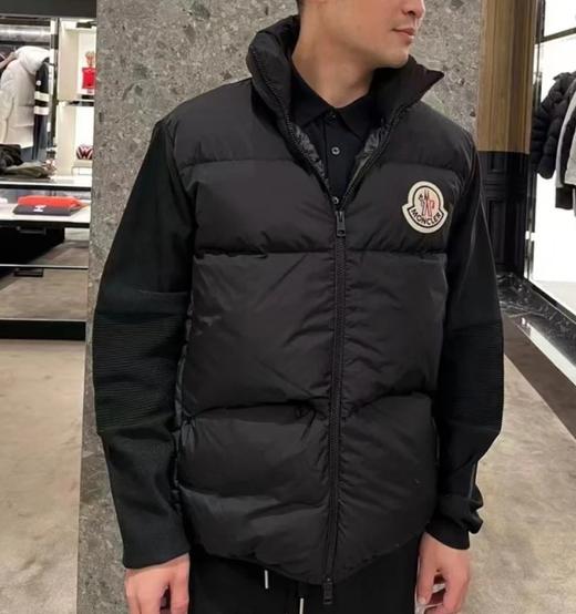 男款针织拼接羽绒外套018 商品图2