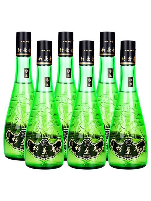 山西汾酒竹叶青酒 38度冰派竹叶青酒298mL*6瓶装 商品图2